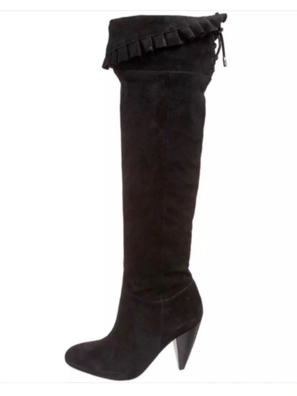 BCDG generation Black Suede Knee-High Women’s Boots